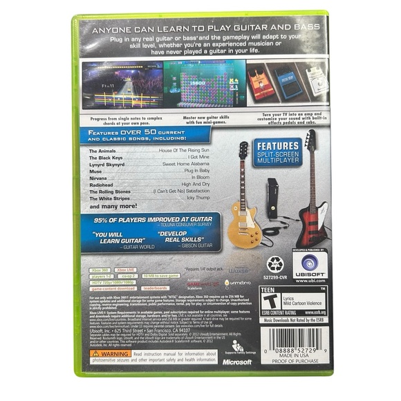 🎸 Rocksmith - Xbox 360 - Picture 3 of 3